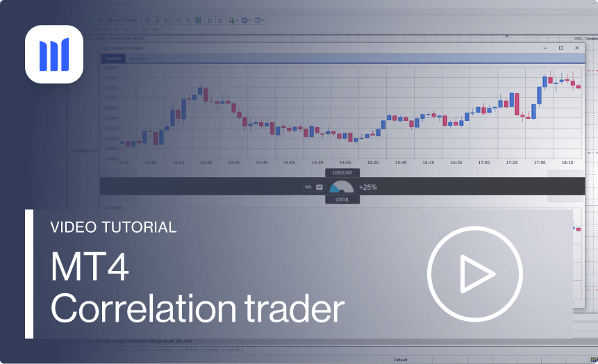MetaTrader 4 - Trading Tools - Access free premium EAs - Advanced tools - Correlation trader
