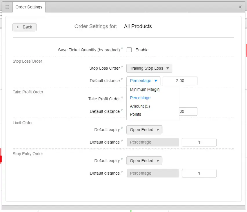 Trailing-stop-loss extra